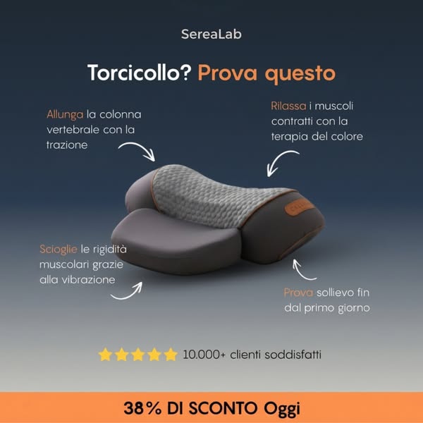Sollievo dal dolore cervicale