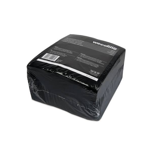 Wecoline Reinigingsdoek - Vaatdoek non-woven - 25 Stuks - 38 x 40cm - Zwart