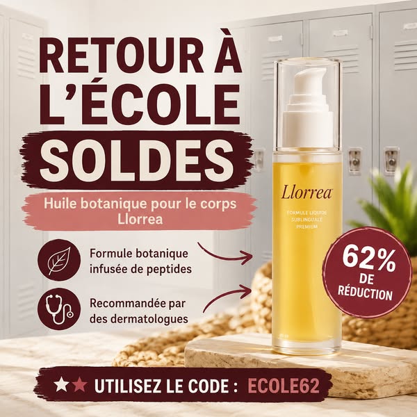 Essayez Llorrea sans risque pendant 60 jours