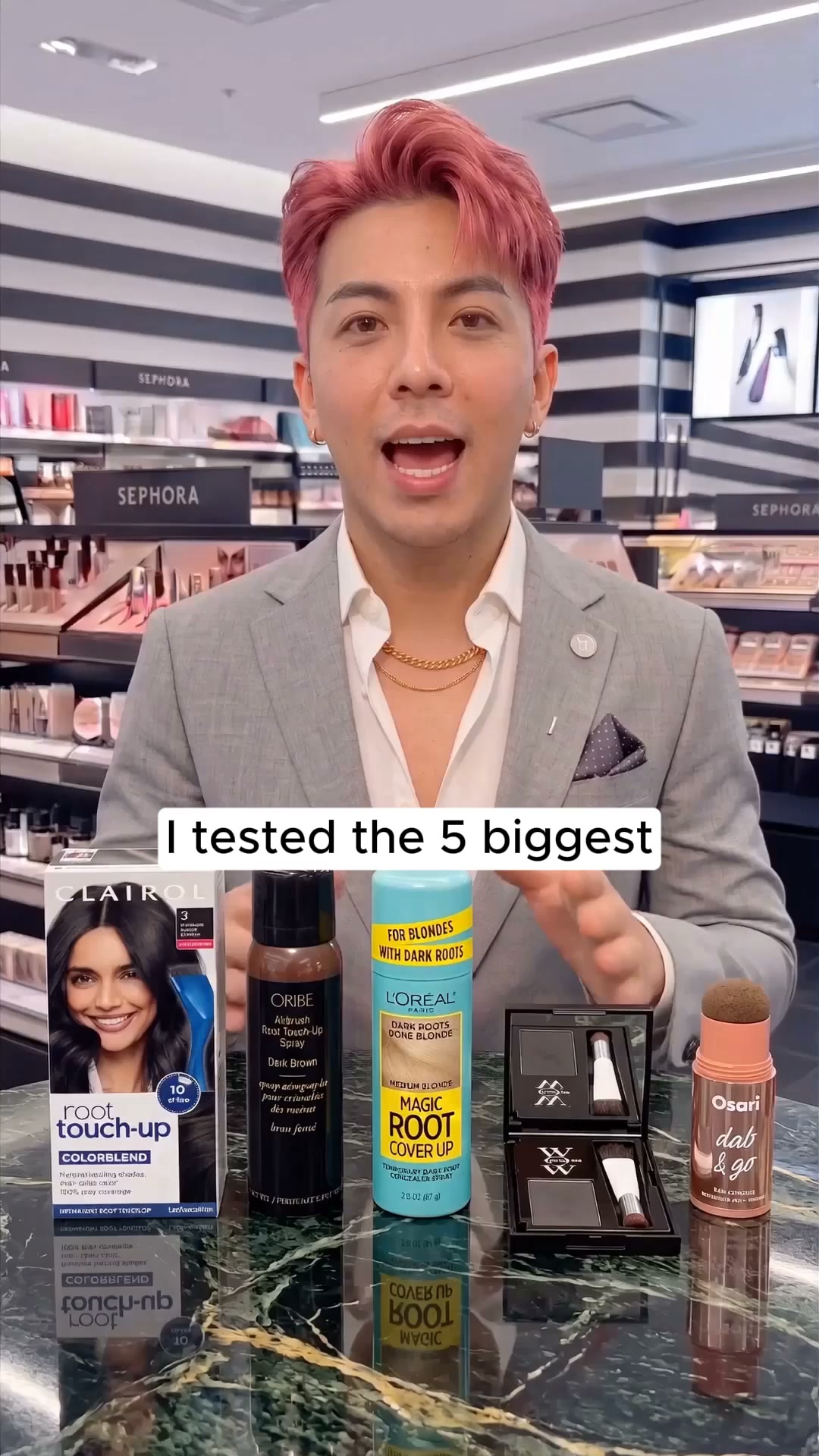 Cover Your Gray Roots In 10 Seconds!