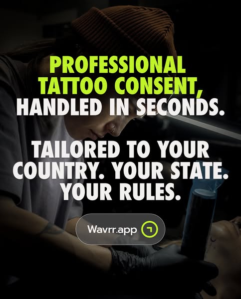 Tattoo consent, sorted in seconds