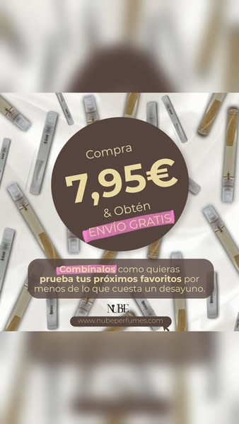 Envío gratis desde €7,95, solo hasta el domingo