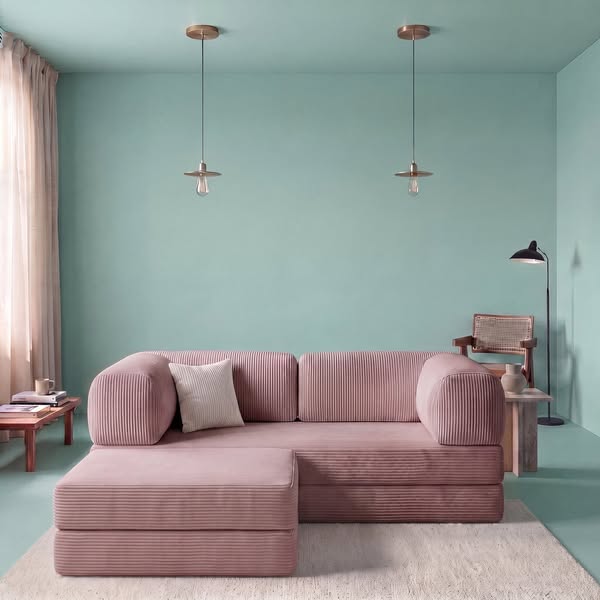 Pink Poufudic Sofa