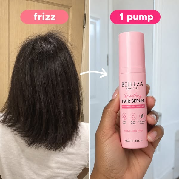 For smooth, shiny and silky soft hair