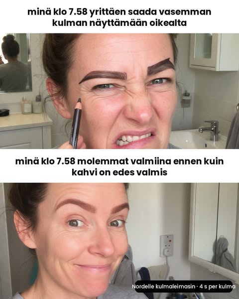 Tee kulmakarvarutiinistasi helpompi.