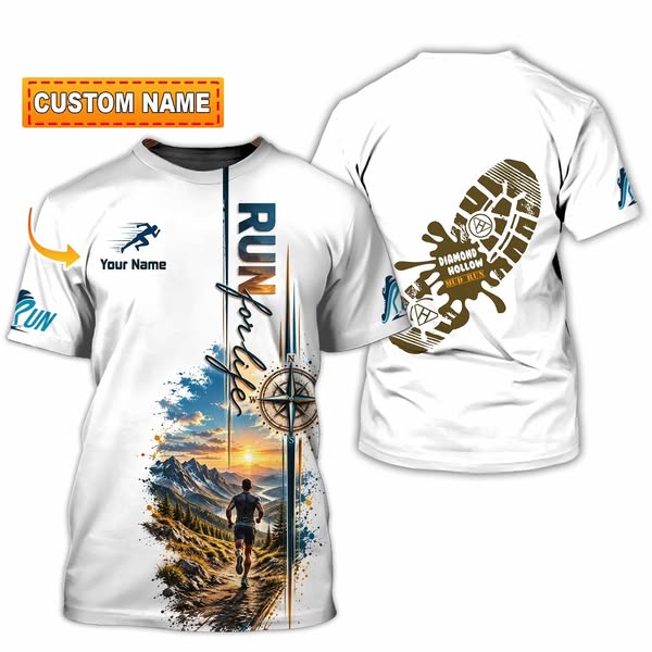 Running's Perfect Shirts Custom Name for You!