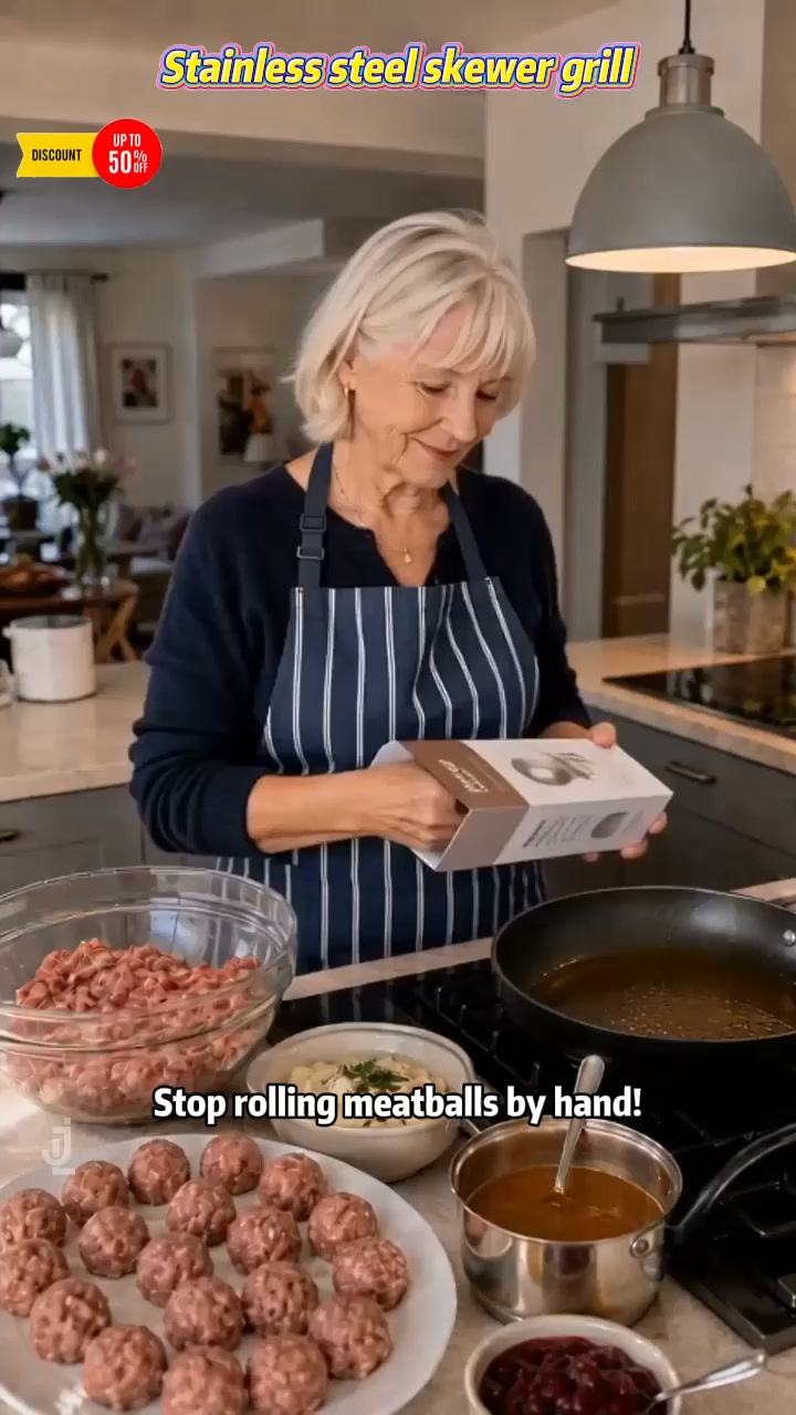 LIMITED-TIME 50% OFF304 stainless steel Meatball Spoon — Press, Shape, Release