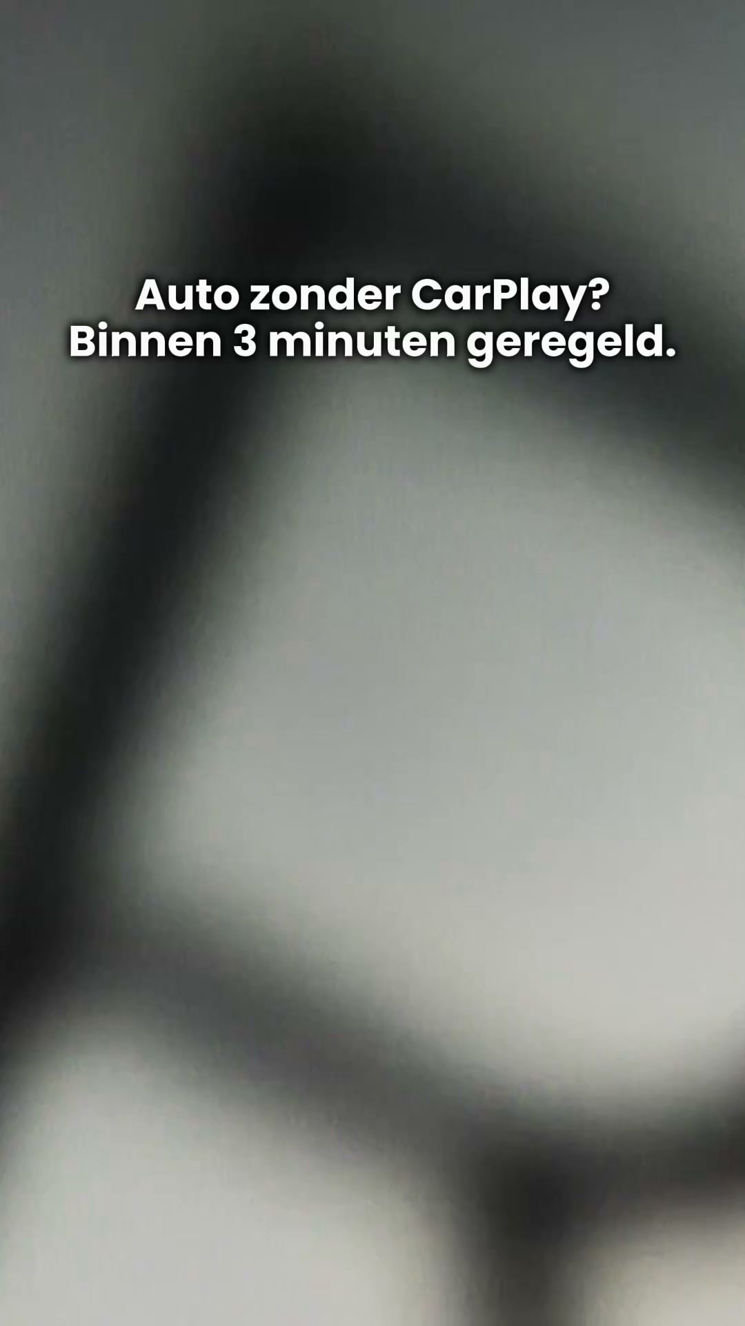 Upgrade je auto met een CarPlay scherm!