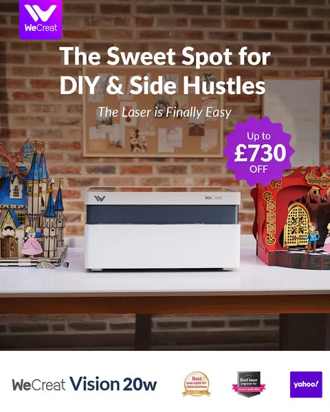 Make DIY Projects Effortless with WeCreat Vision