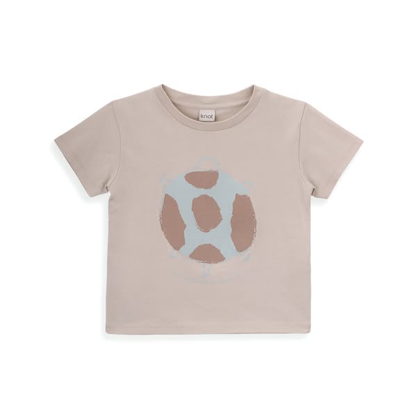 T-shirt Turtle de menino em algodão