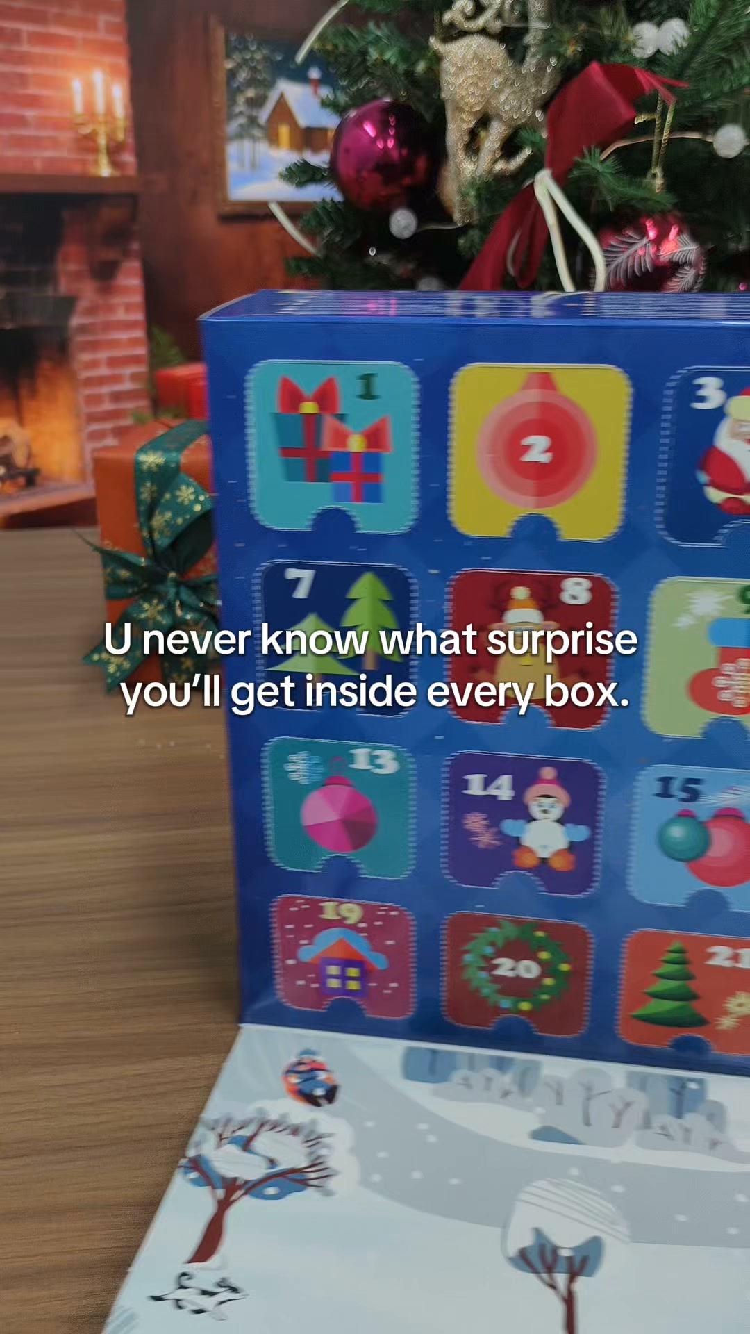 Adventskalender 2026 – Weihnachtswichtel-Dorf Bauset