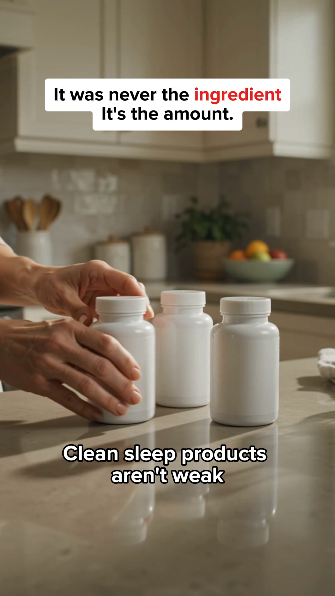 Every Sleep Aid Strong Enough to Work Has Taken Your Morning.