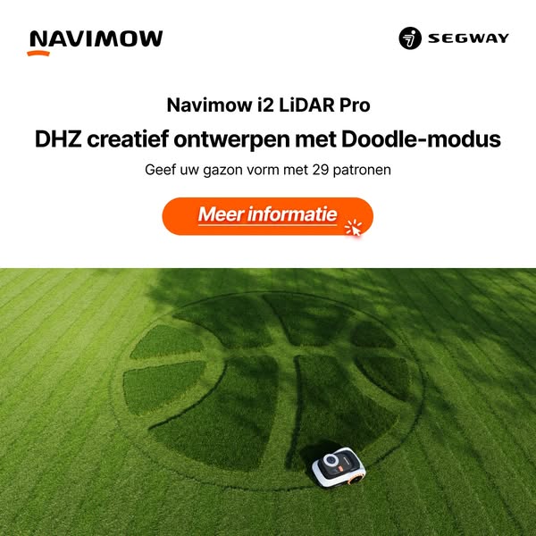 Navimow i2 LiDAR Pro — gratis garage