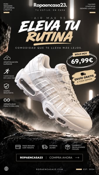 NIKE AIR MAX 95 WHITE – Ropaencasa23