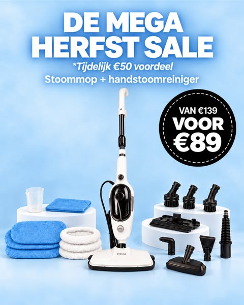 Mega Herfst Sale: €50 korting