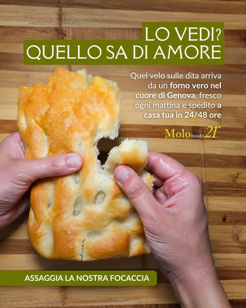 Assaggia la nostra focaccia