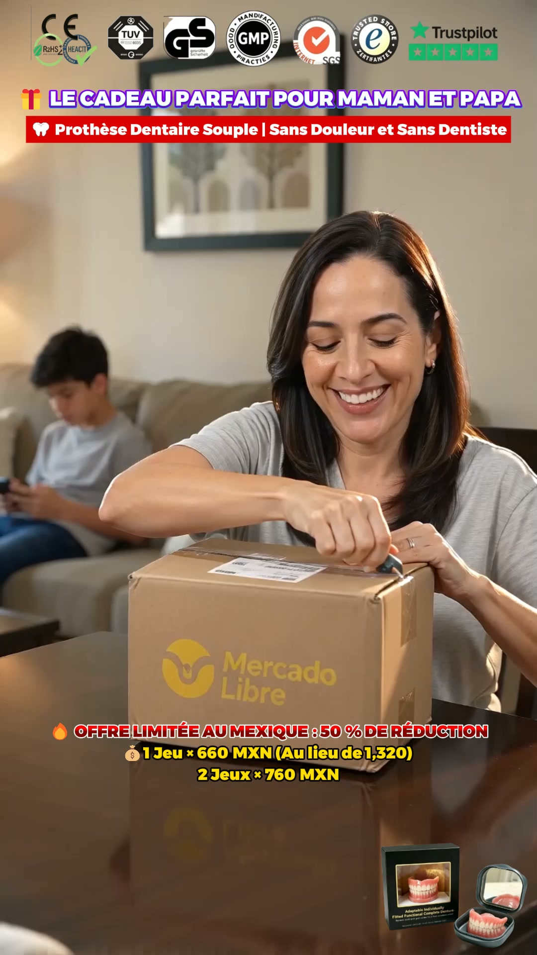 Souriez à nouveau en 10 min - Dès 35€ (Promo -50% à minuit)