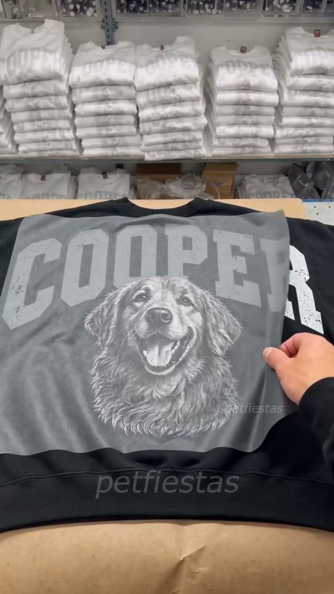THIS BACK PRINT IS ALL ABOUT YOUR PET.