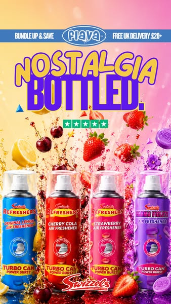 Swizzels x Flava — Nostalgia Bottled