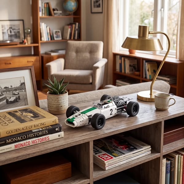 1966 Vintage Grand Prix Racing Car Building Set – 60th Anniversary Tribute