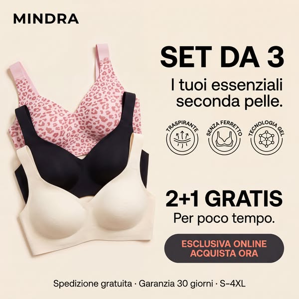 Il reggiseno che dura tutto il giorno