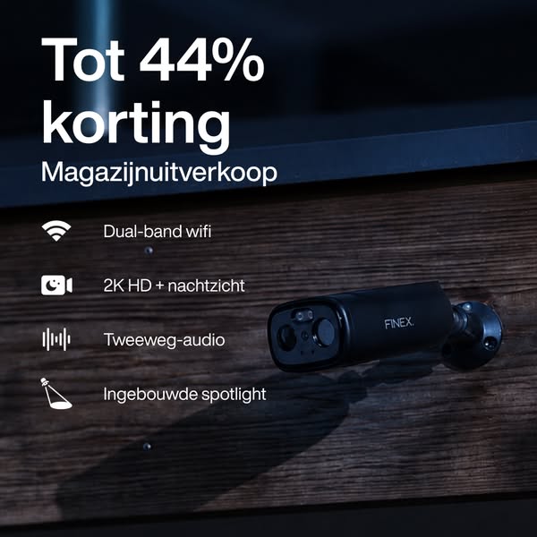 MAGAZIJN OPRUIMING: Tot 44% korting op alles