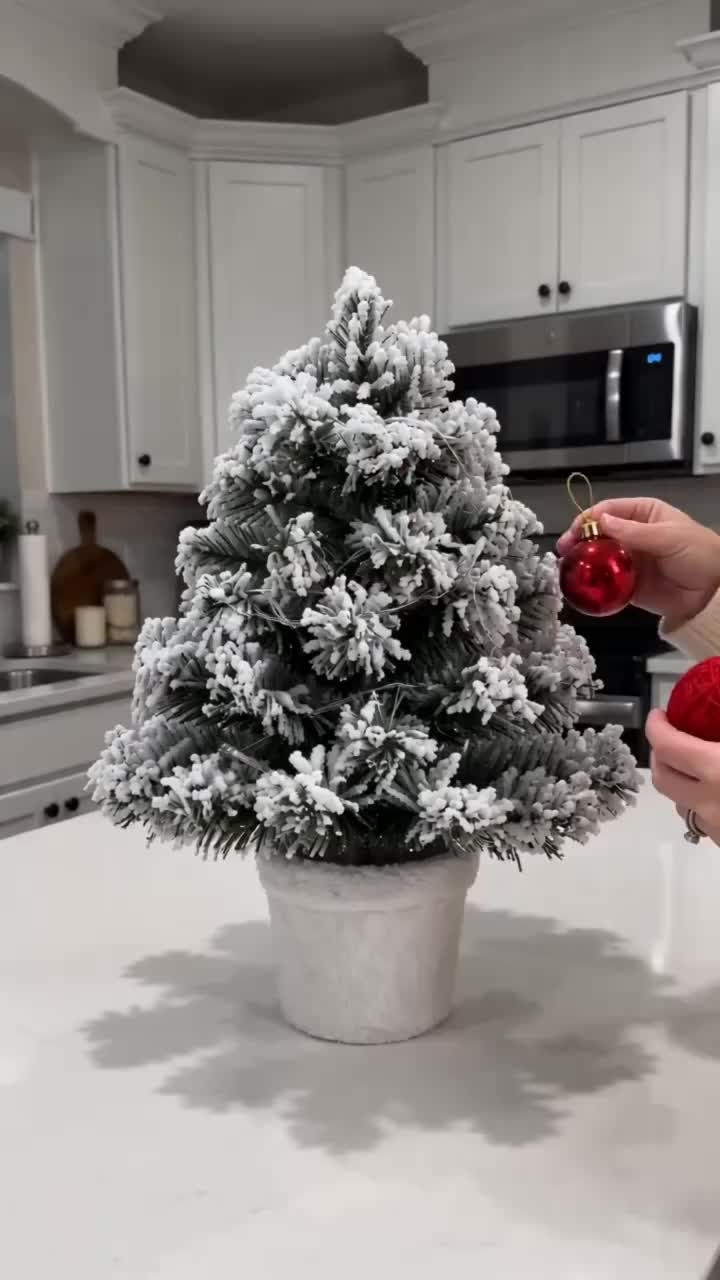Desktop Christmas Tree Ornaments as Gifts