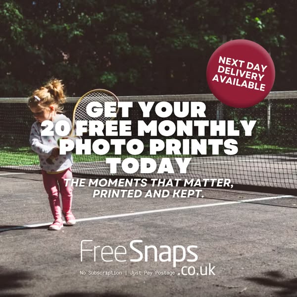 20 Free Prints Every Month