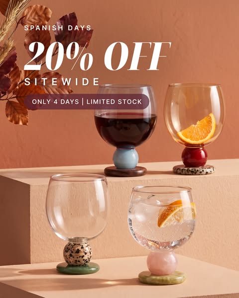 Spanish Days - 20% OFF Site-wide - Only 4 days.