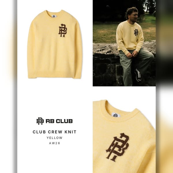 The Club Crew Knit