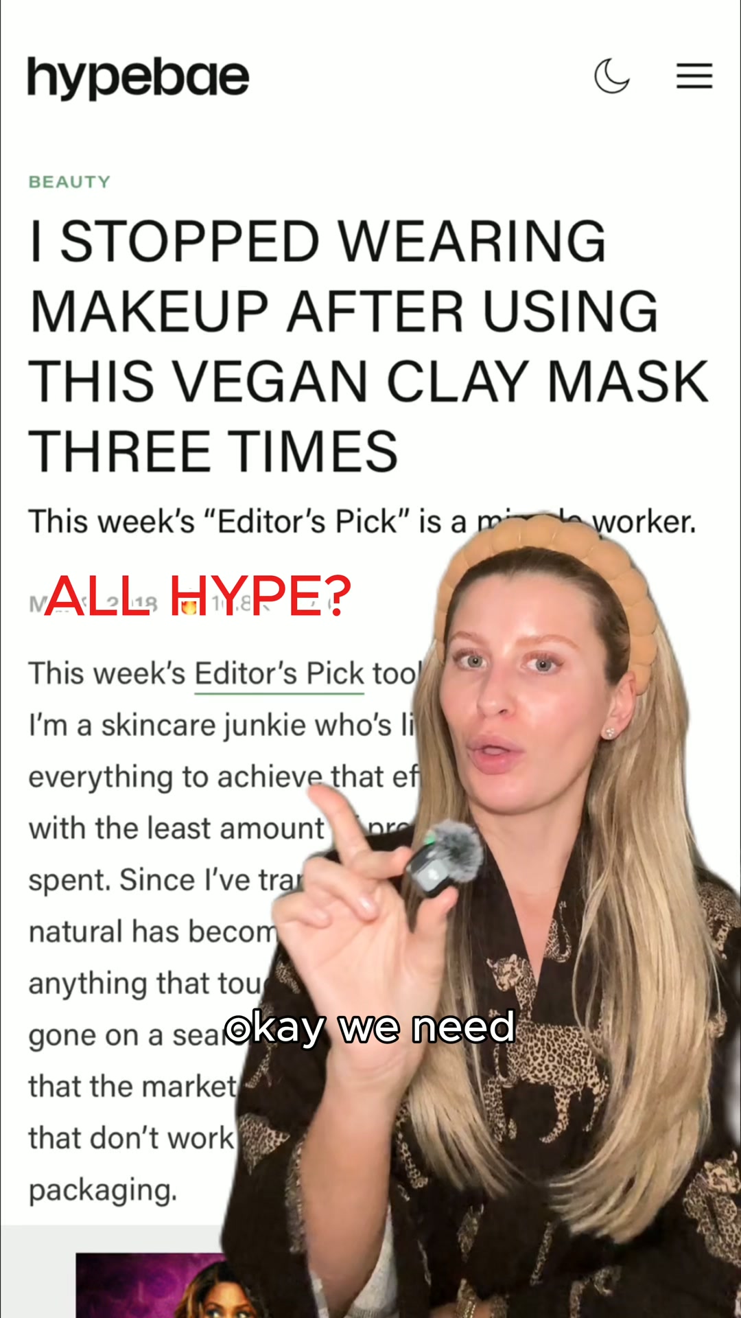 I stopped wearing makeup after using this mask 3X!