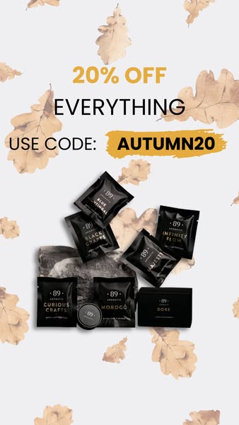 AUTUMN20 = 20% OFF!