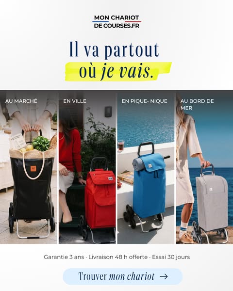 Un seul chariot pour tout faire