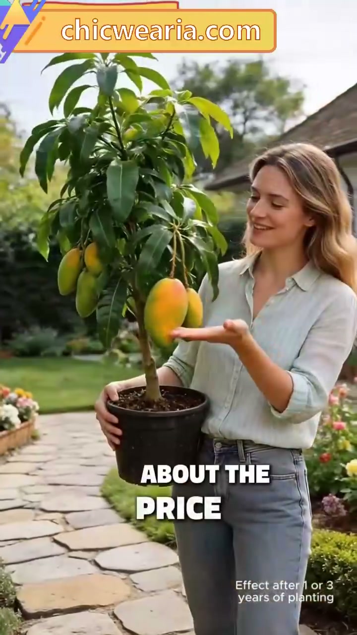 Silky-Sweet & Juicy Mango Tree Seeds – Tropical Flavor at Home