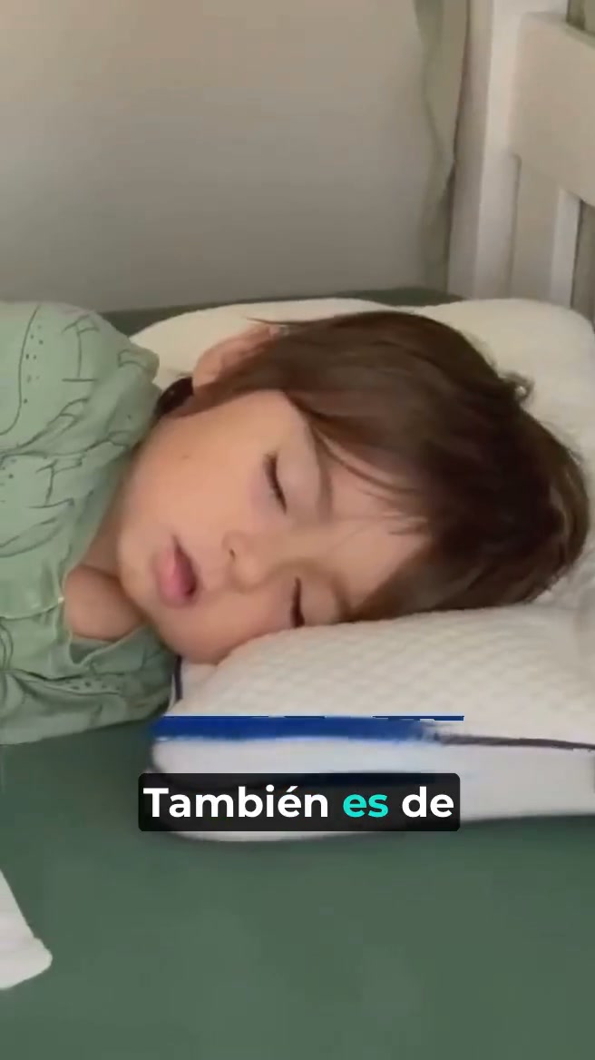 Almohada ergonómica infantil · 3 tallas