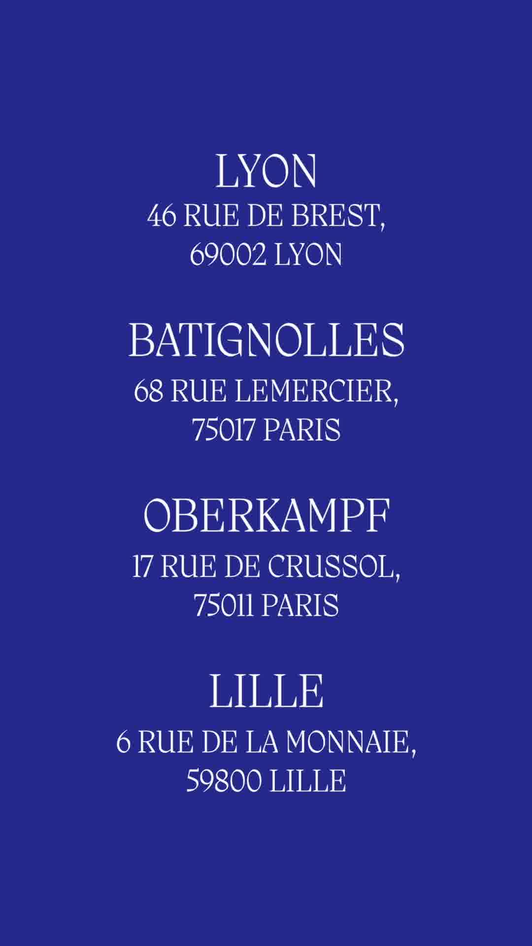Notre boutique Lyonnaise