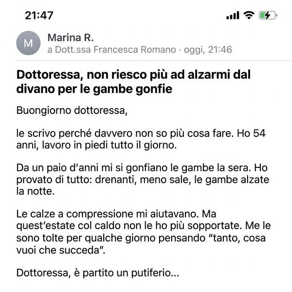 Leggi qui se tieni le gambe sollevate sul divano ogni sera