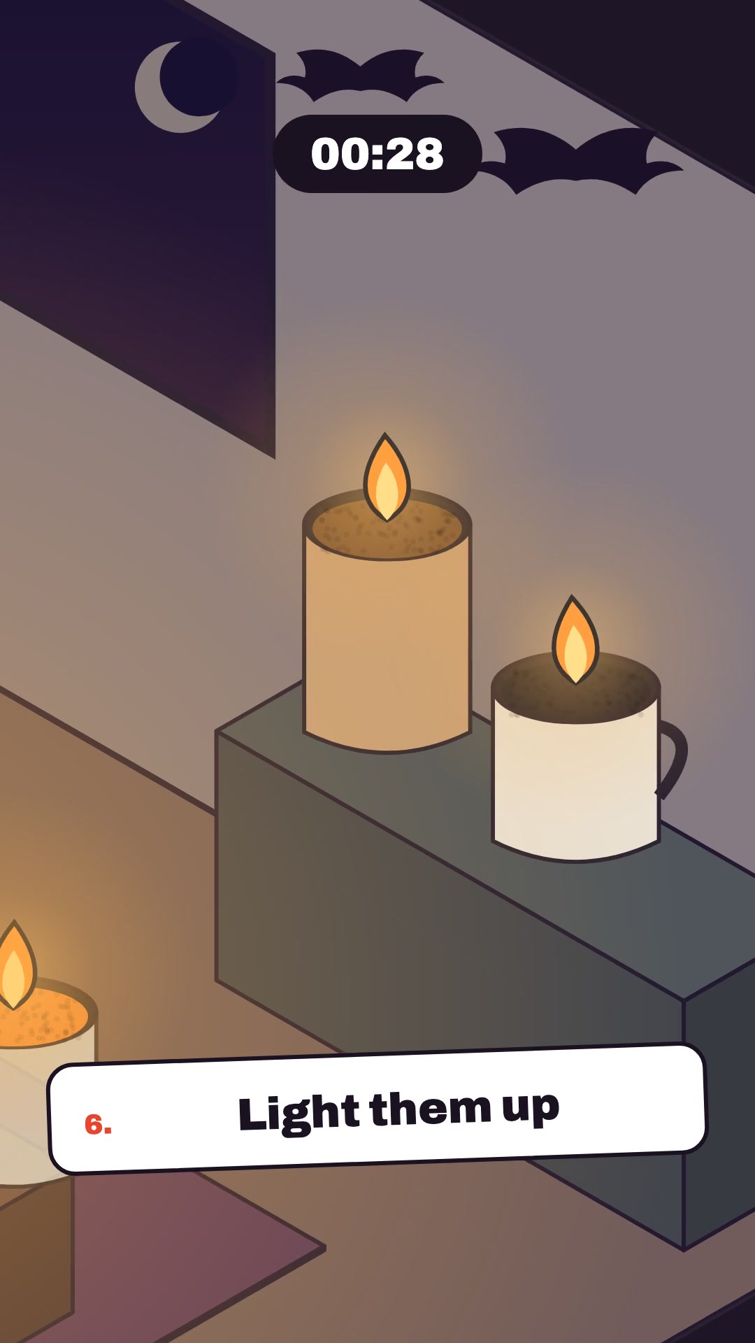 The candle that never burns a hole
