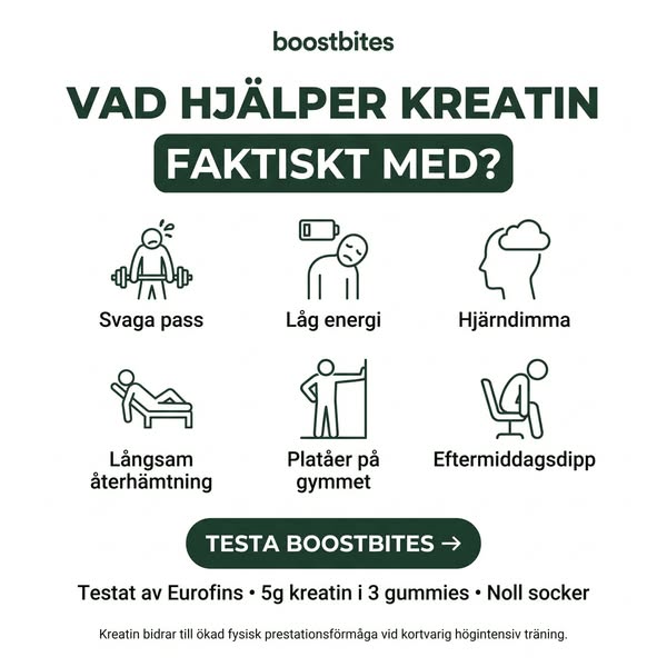 Kreatin i godissmak!