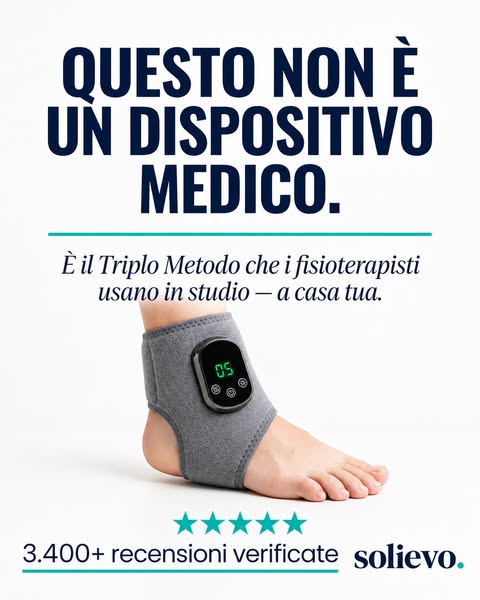 Piedi leggeri in 15 minuti. Garantito 30 giorni.