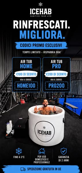 Cold Plunge, Fino a €200 di Sconto