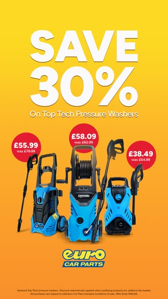 Shop Top Tech Pressure Washers