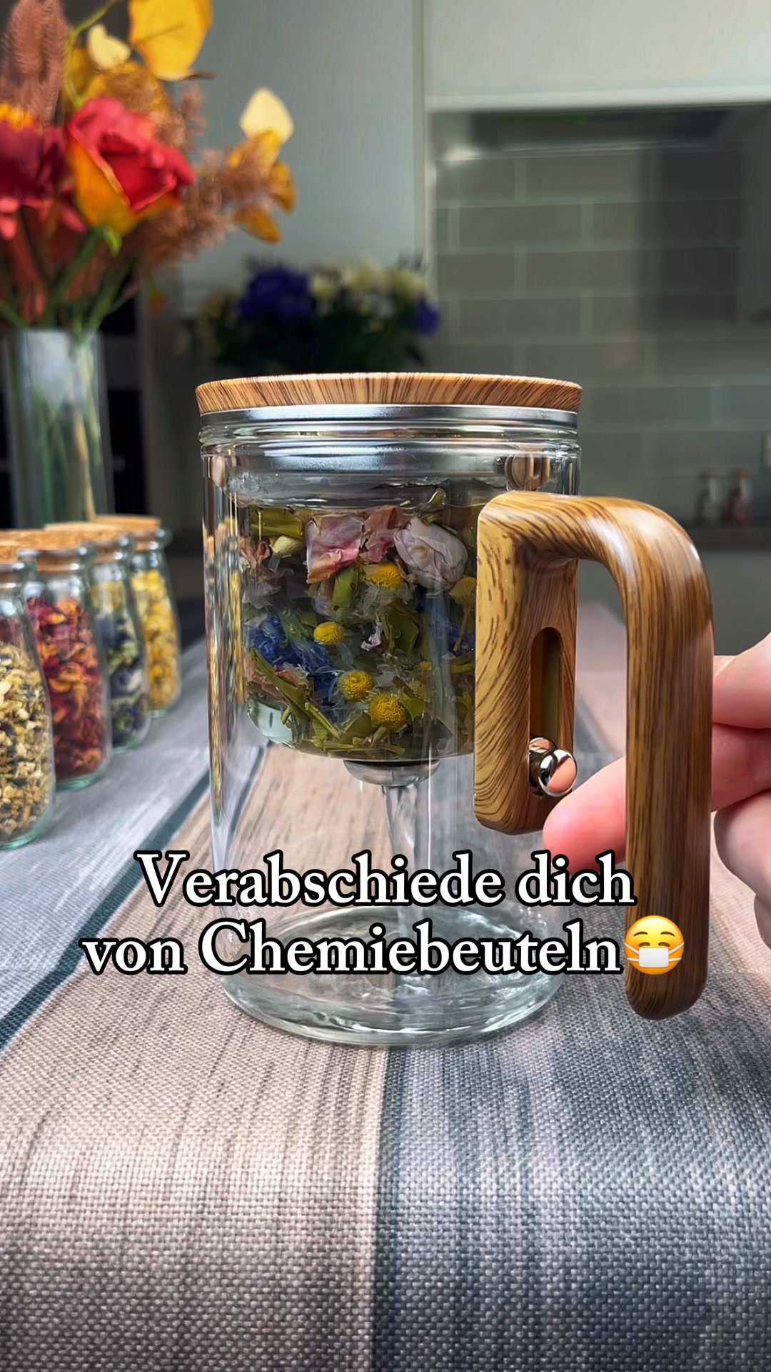 Tee auf Knopfdruck. Ohne Plastik.