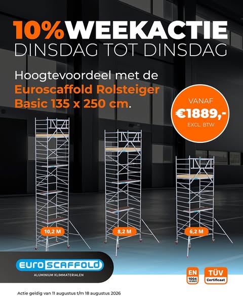 10% weekactie!