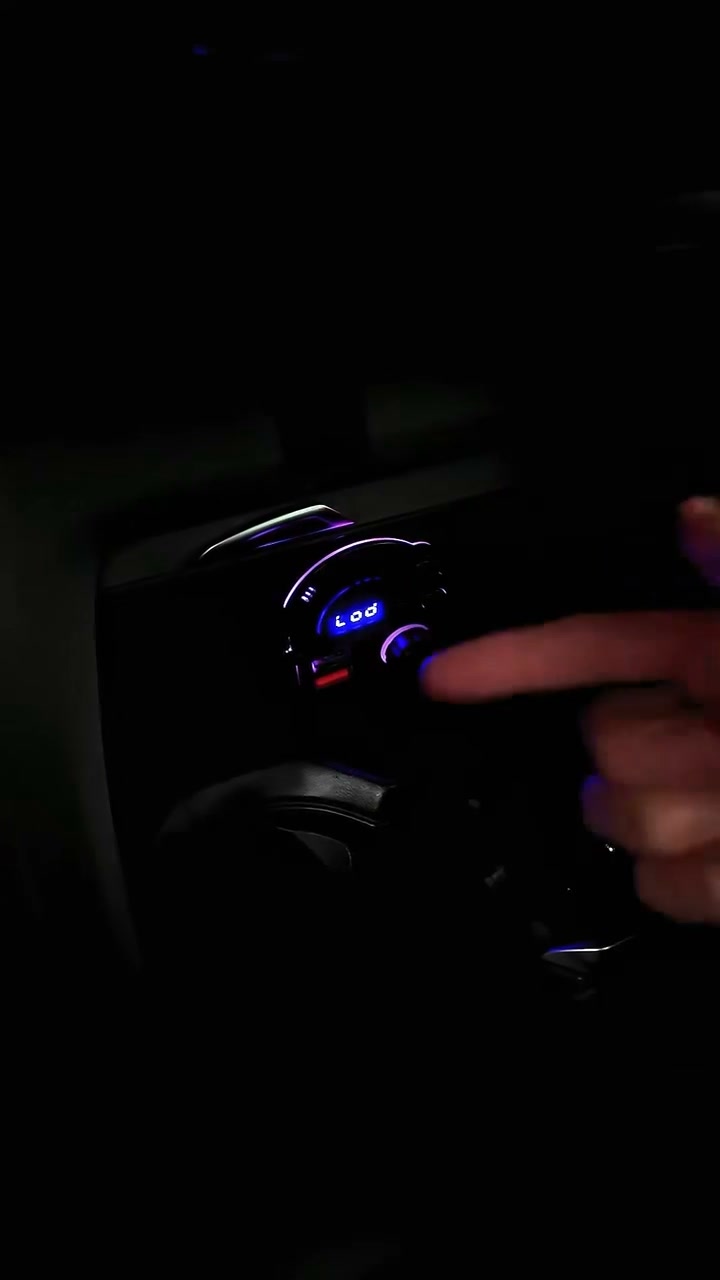 Bluetooth 5.3 Car FM Transmitter & Dual Port Fast Charger