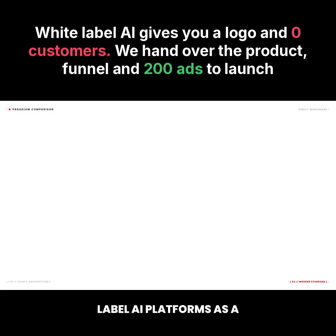 Owning the software doesn't give you customers