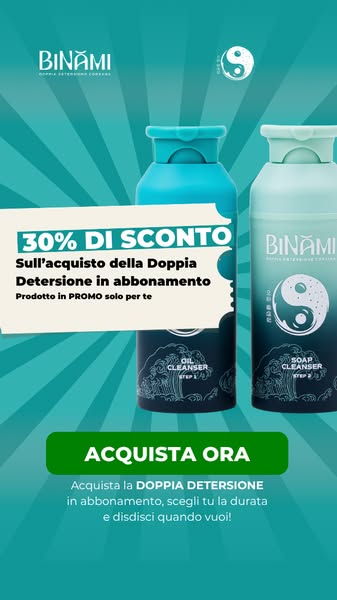 30% di sconto sul primo ordine in abbonamento