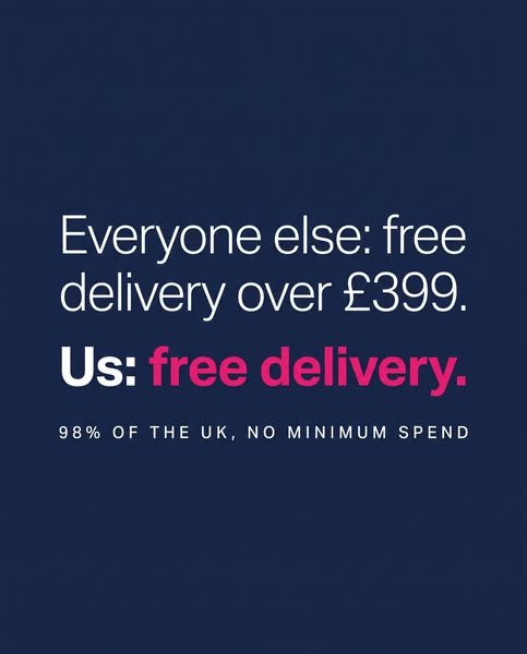 Free delivery. No minimum.