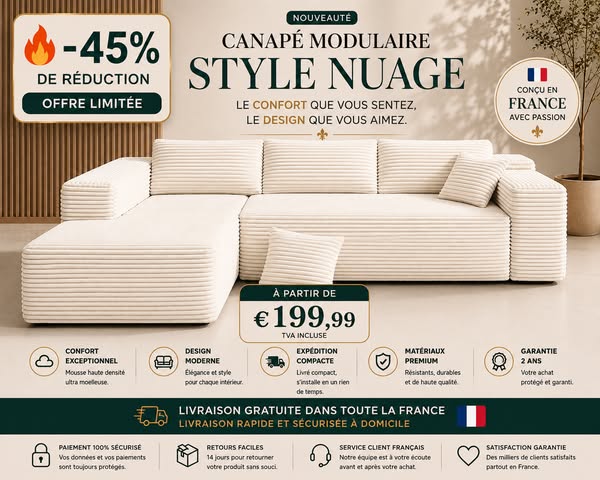 Canapé Modulable Marais