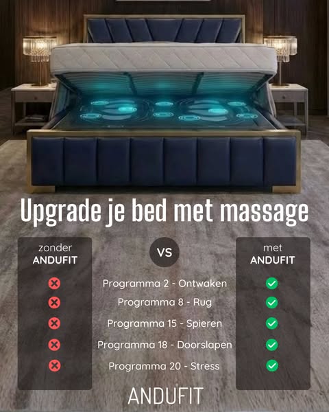 Massage onder je matras